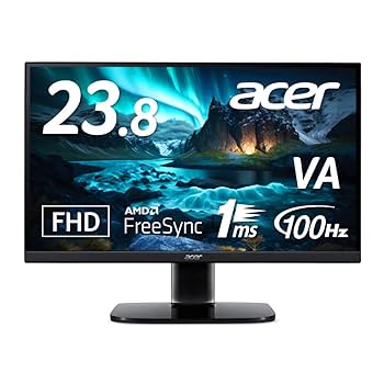 Acer - Acer エイサー PCモニター 19.5インチ エーサー HDMI 人気モデル acer 中古 Acer 19.5インチ ワイド 液晶モニター V206HQL